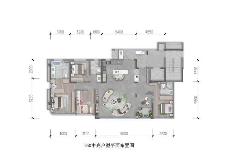 成都绿城润百合规划图-成都购房网