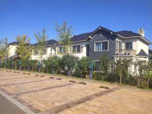 上谷水郡聯排別墅中戶花園多大面積？