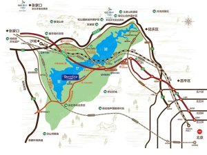 懷來上谷水郡離高鐵站多遠？到官廳湖幾公里